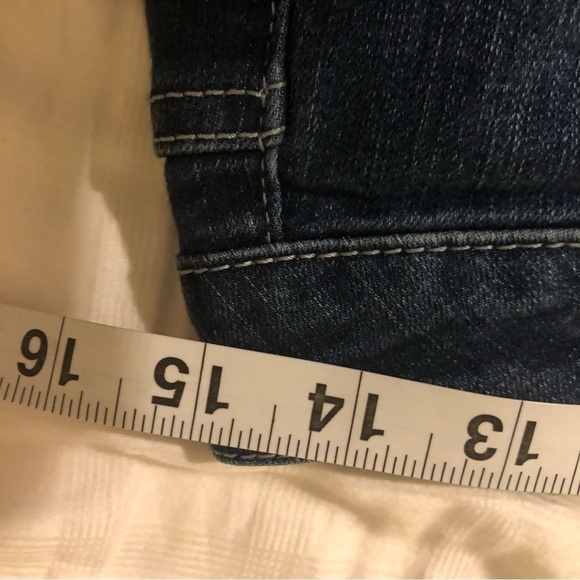 NY&C Lower Waist Curvy Bootcut Blue Jeans Women’s Size 8 New York And Company - Picture 11 of 14